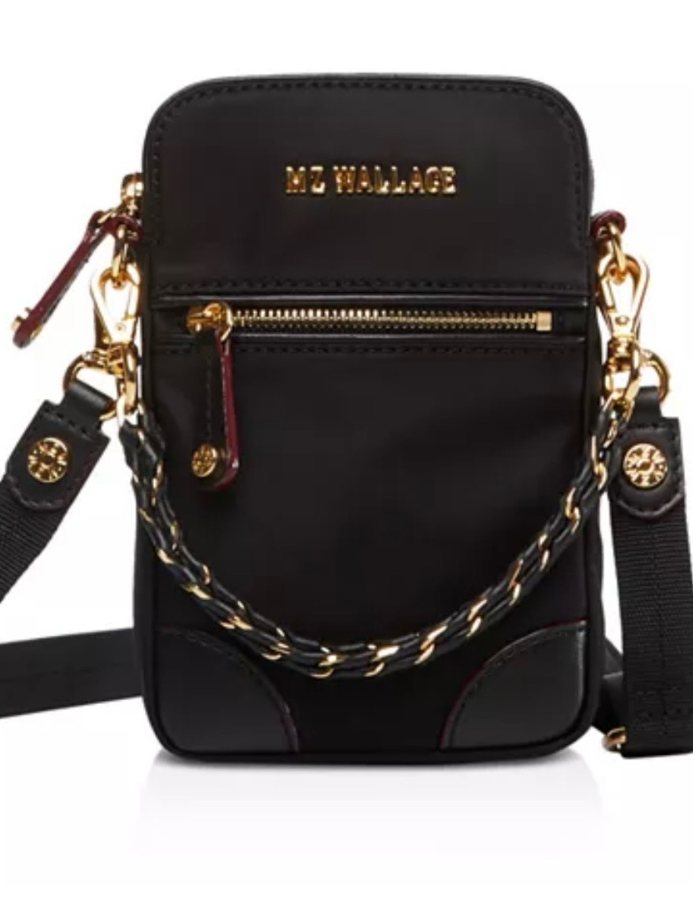 MZ Wallace micro Tribeca crossbody, navy blue